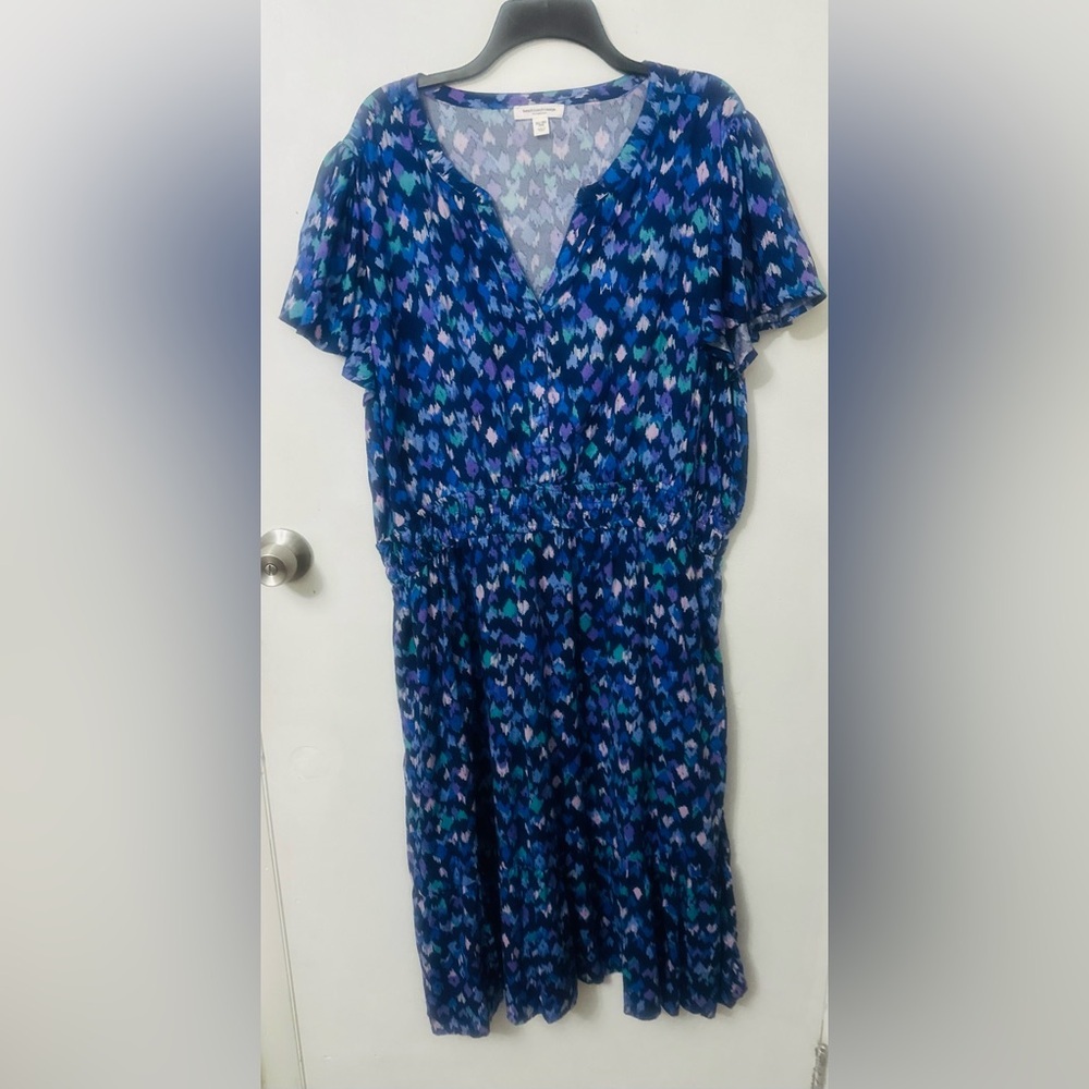 Beachlunchlounge Floral Maxi Dress XXL Coastal Cowgirl Cottagecore‎ Boho flowy